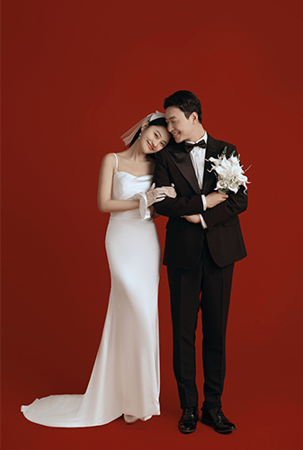 复古喜嫁婚纱照