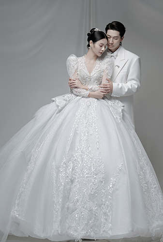 高定《奢光》婚纱照