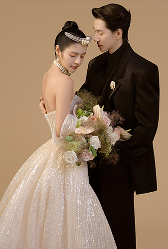 高定《奢光》婚纱照