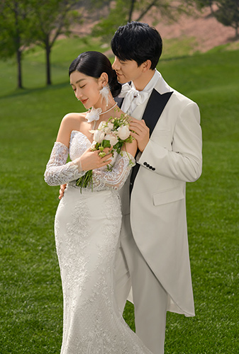 金海湖婚纱照