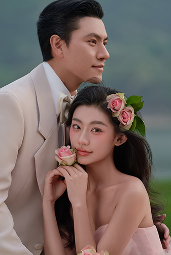 金海湖婚纱照