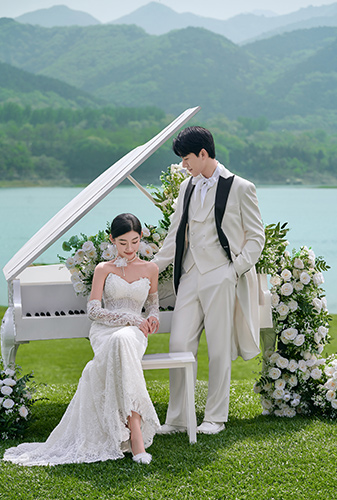 金海湖婚纱照
